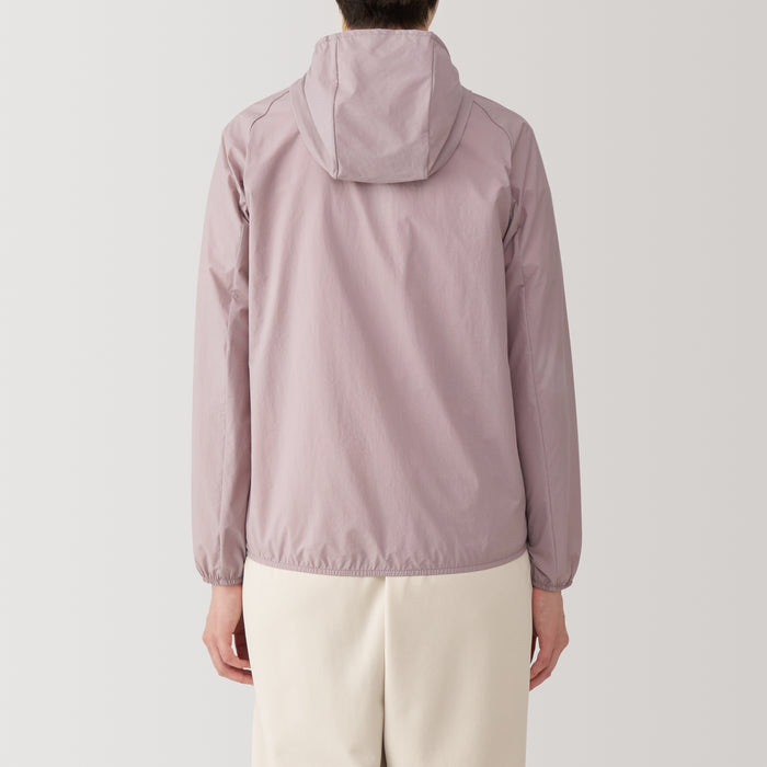 Muji Water Repellent Pocketable Donna Giacche Lavanda | AG3S8Y04D