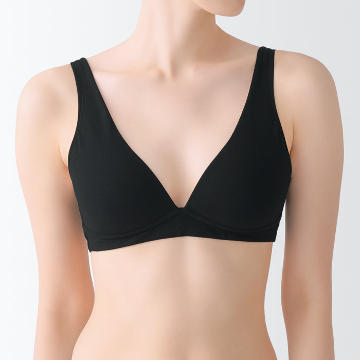 Muji Wireless Plunge Donna Reggiseni Nere | IN3M1M98G