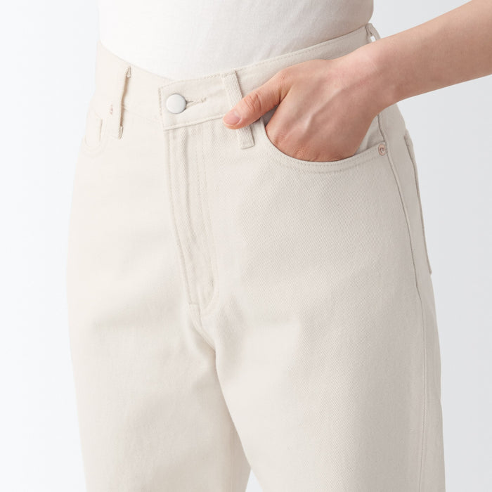 Muji WoDenim Regular Uomo Jeans Bianche | IS0B2N00V