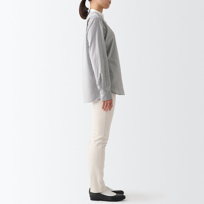Muji WoStretch Denim Slim Uomo Jeans Bianche | WL1A4U61Q