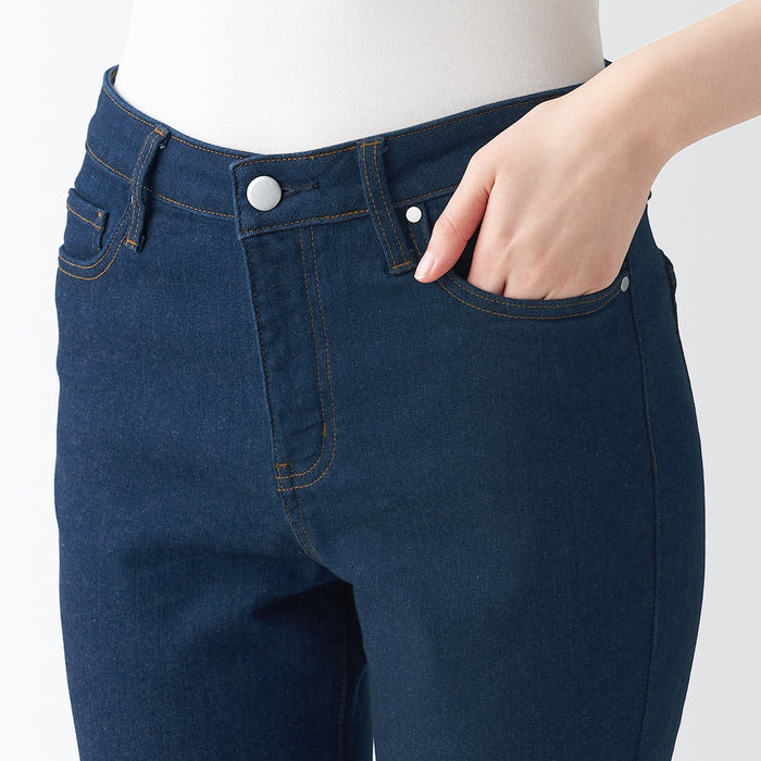 Muji WoSuper Stretch Denim Skinny Uomo Jeans Blu Marino | NV4U4K18C