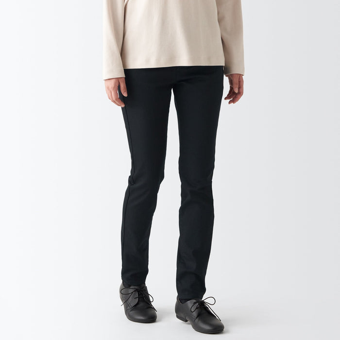 Muji WoSuper Stretch Denim Skinny Uomo Jeans Nere | KR0A6J09I