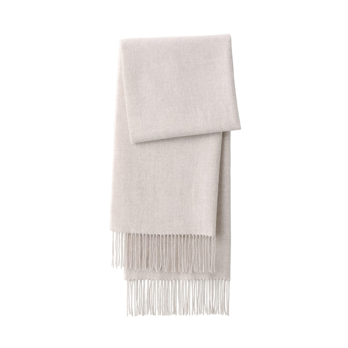 Muji Wool 2-way Large Uomo Sciarpa Bianche | OW9V0G24U
