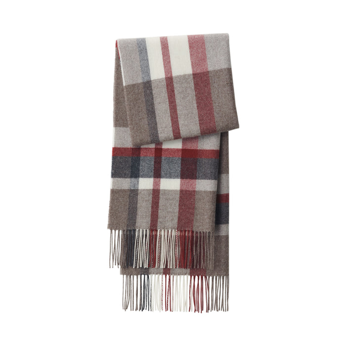 Muji Wool 2-way Large - Patterned Donna Sciarpa Grigie | UL5F0Q22U