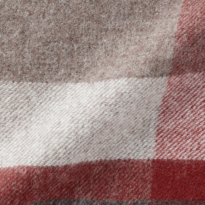 Muji Wool 2-way Large - Patterned Uomo Sciarpa Grigie | KO3N1W88F