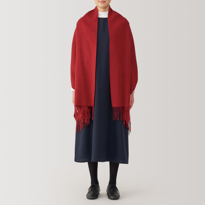 Muji Wool Blanket Donna Sciarpa Rosse | JV4B5A69Y
