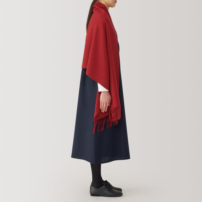 Muji Wool Blanket Donna Sciarpa Rosse | JV4B5A69Y