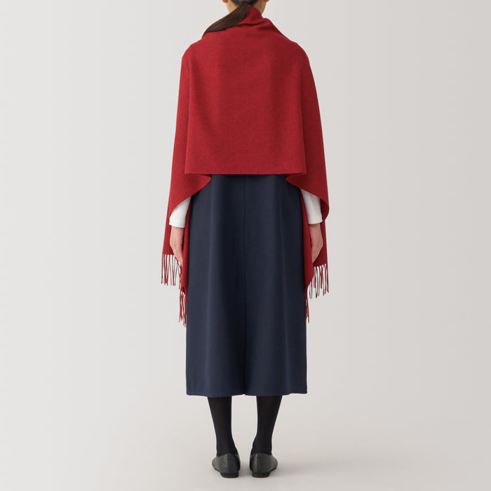 Muji Wool Blanket Donna Sciarpa Rosse | JV4B5A69Y