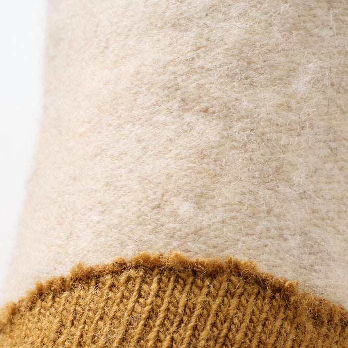Muji Wool Blend Touchscreen Bicolor Uomo Guanti Grigie | CH3U6D62A