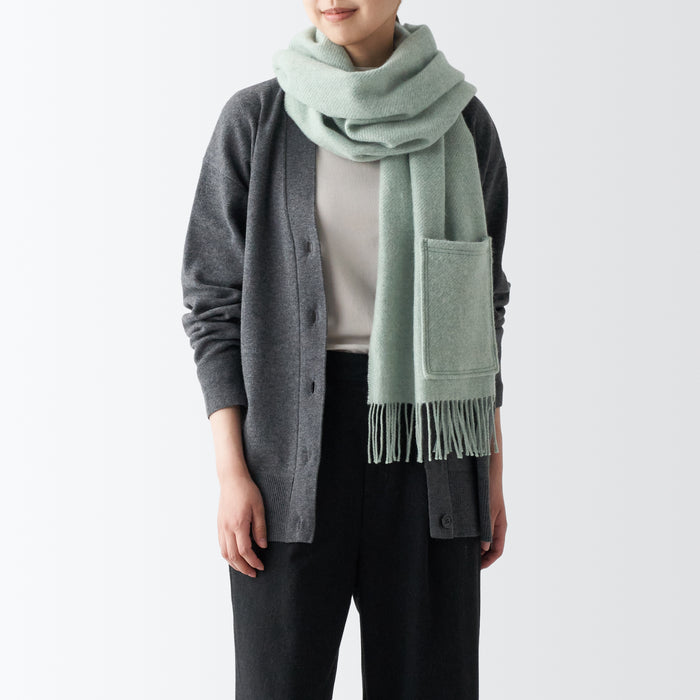 Muji Wool Uomo Sciarpa Grigie | MC5D6G25D