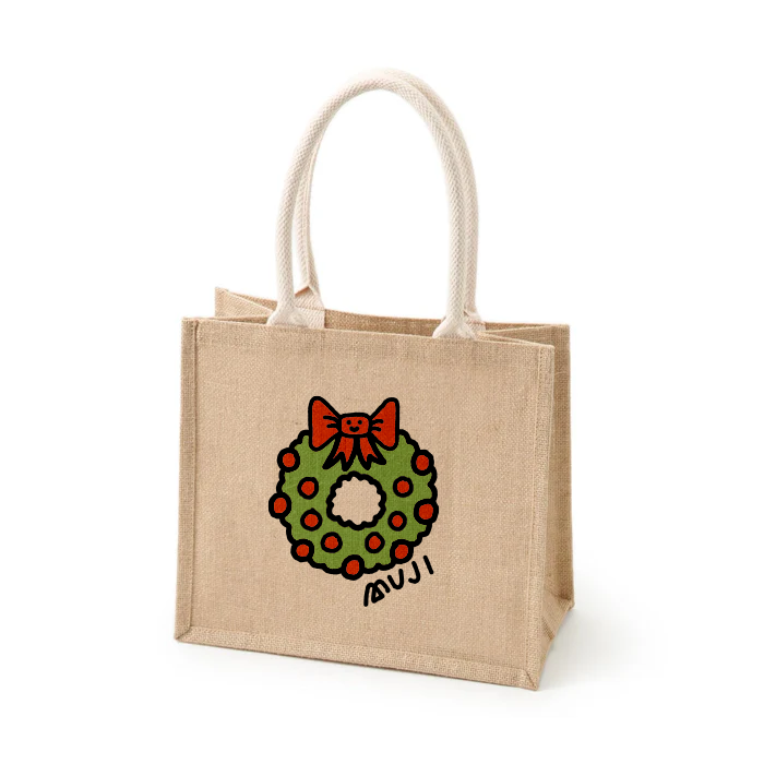 Muji Wreath Jute B5 Uomo Borse Tote Marroni | RB7Y2Y65S