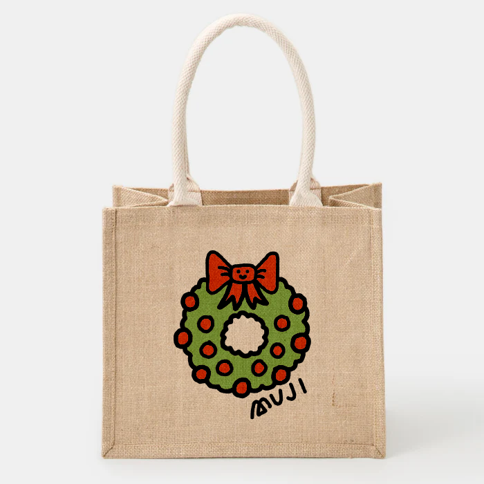 Muji Wreath Jute B5 Uomo Borse Tote Marroni | RB7Y2Y65S